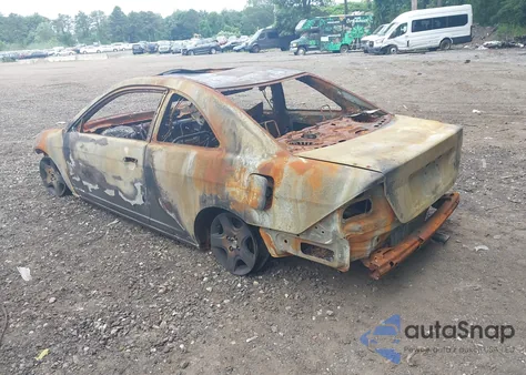 2004 Honda Civic Ex z USA, uszkodzony, nr VIN 1HGEM22934L002543